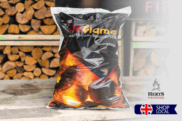 1 Bag of Premium Smokeless Coal Briquettes