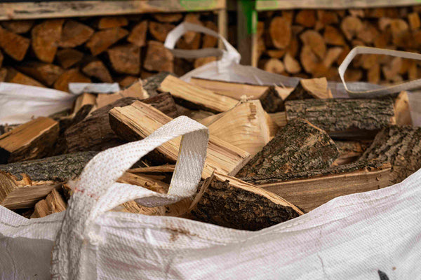 1 Bag Seasoned Hardwood Logs (variety of sizes)