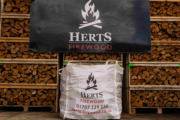 1 Bag Seasoned Hardwood Logs (variety of sizes)