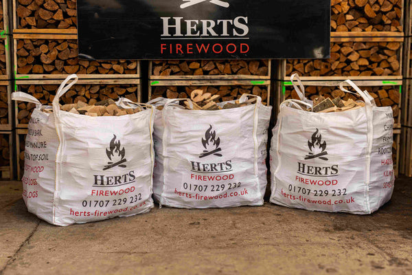 3 Bag Seasoned Hardwood Multi-Buy Bundle (variety of sizes)