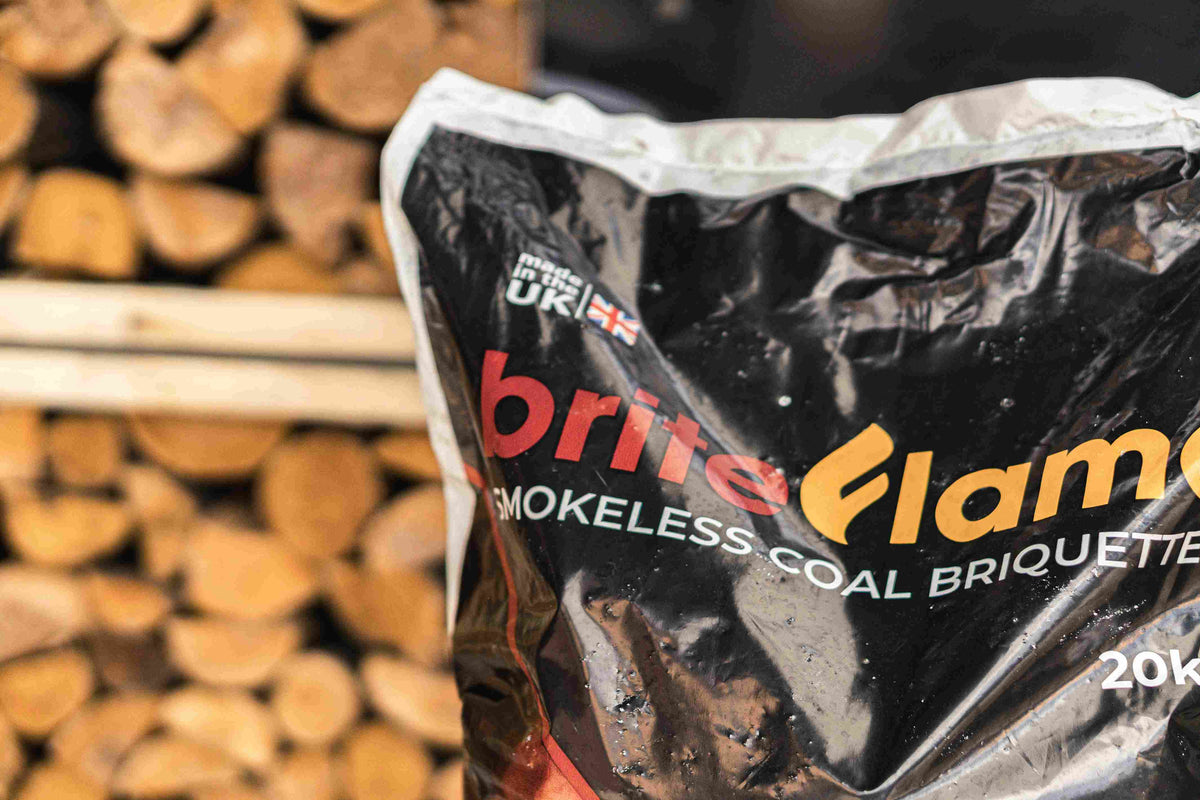 Premium 8 Bag Coal Bundle for Multi-Fuel Stoves & Fires | Herts
