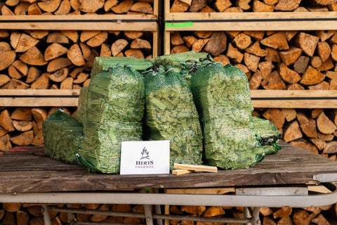 12 Bags Kindling Kiln dried softwood (3KG BAG)