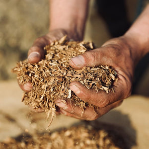 Decorative dried wood chip - Fine chippings