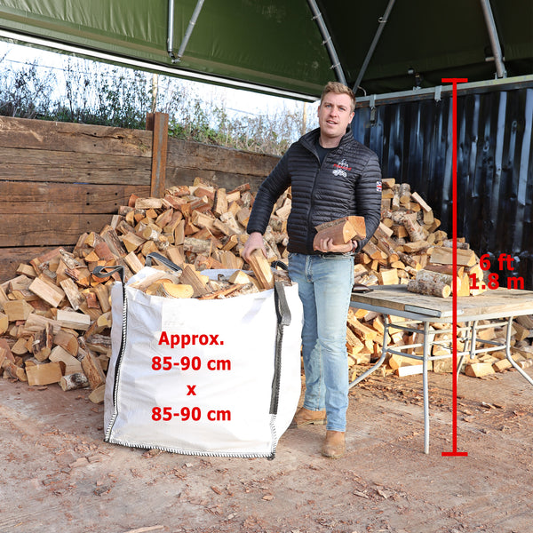 Seasoned Firewood logs - SOFTWOOD (LARGE BAG)